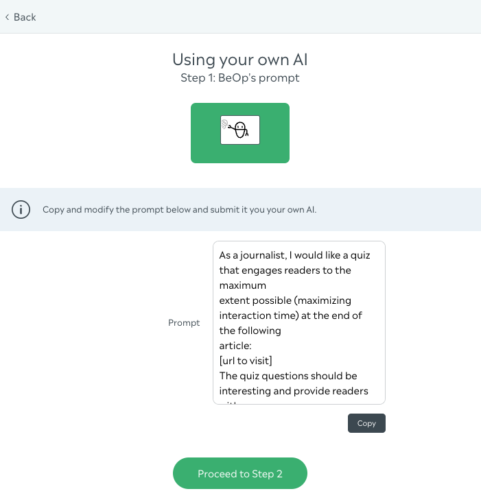 Your own AI